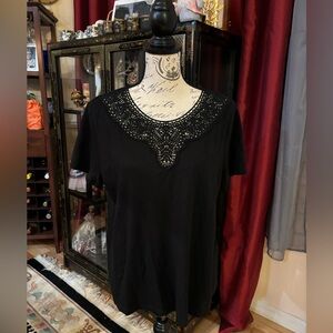 Banana Republic Lace Trimmed Top